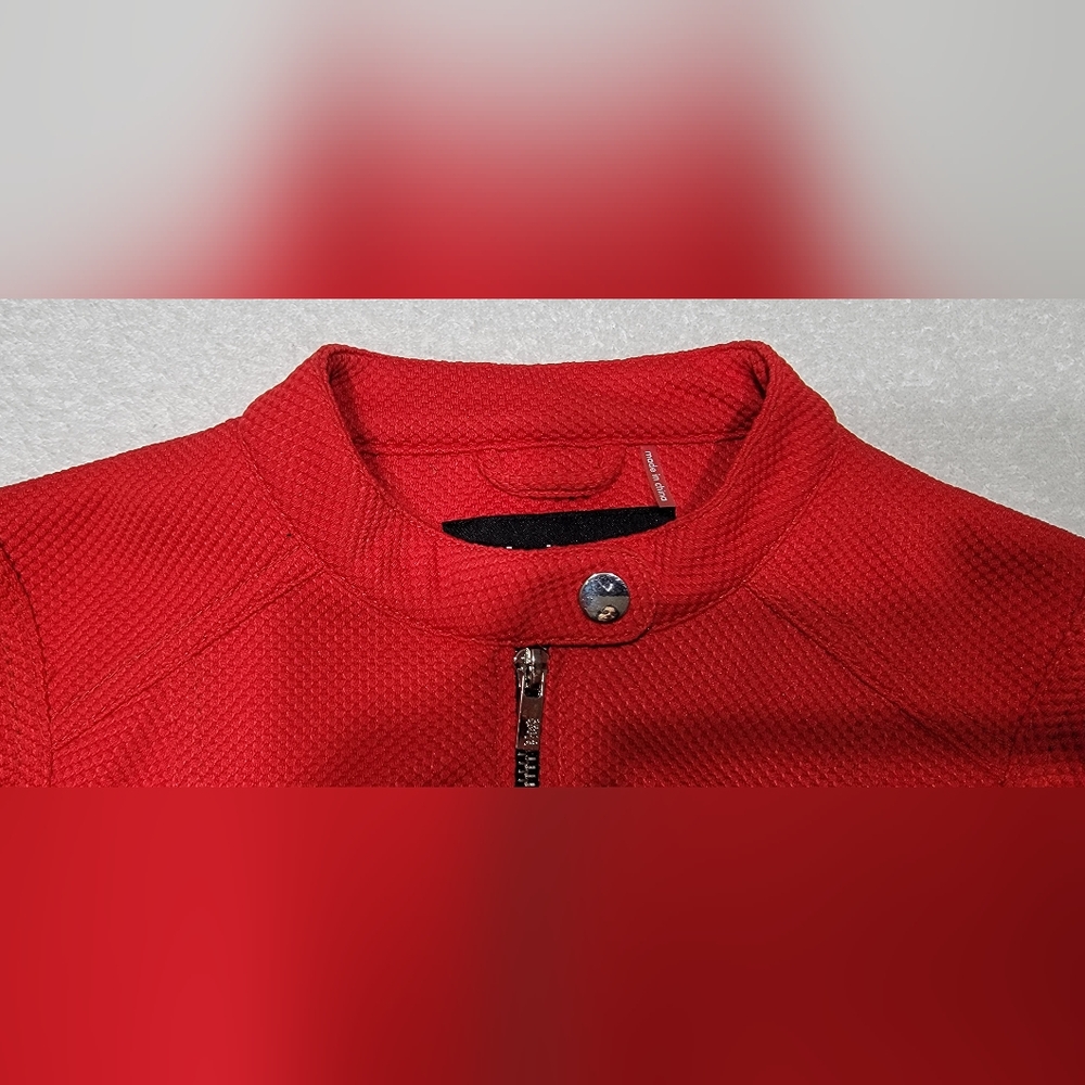 Black Rivet Red Jacket - Picture 3 of 10